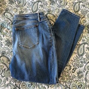 Vigoss Women's Denim Blue Skinny Jeans